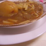 即席カレー×即席カレーの素＝カレーシチュー